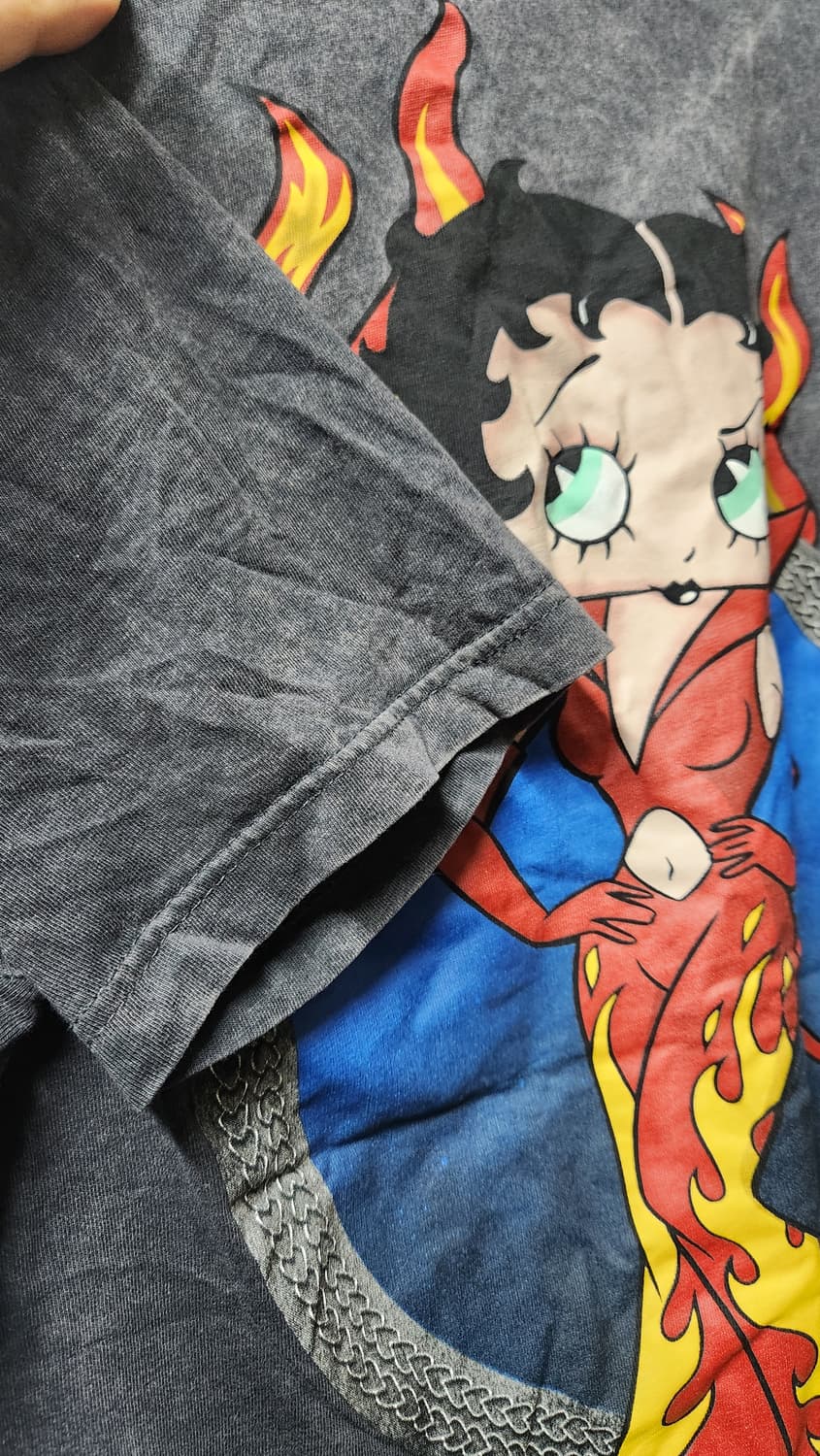 ZARA 자라 BETTY BOOB 베티붑 티셔츠 S 상품이미지7