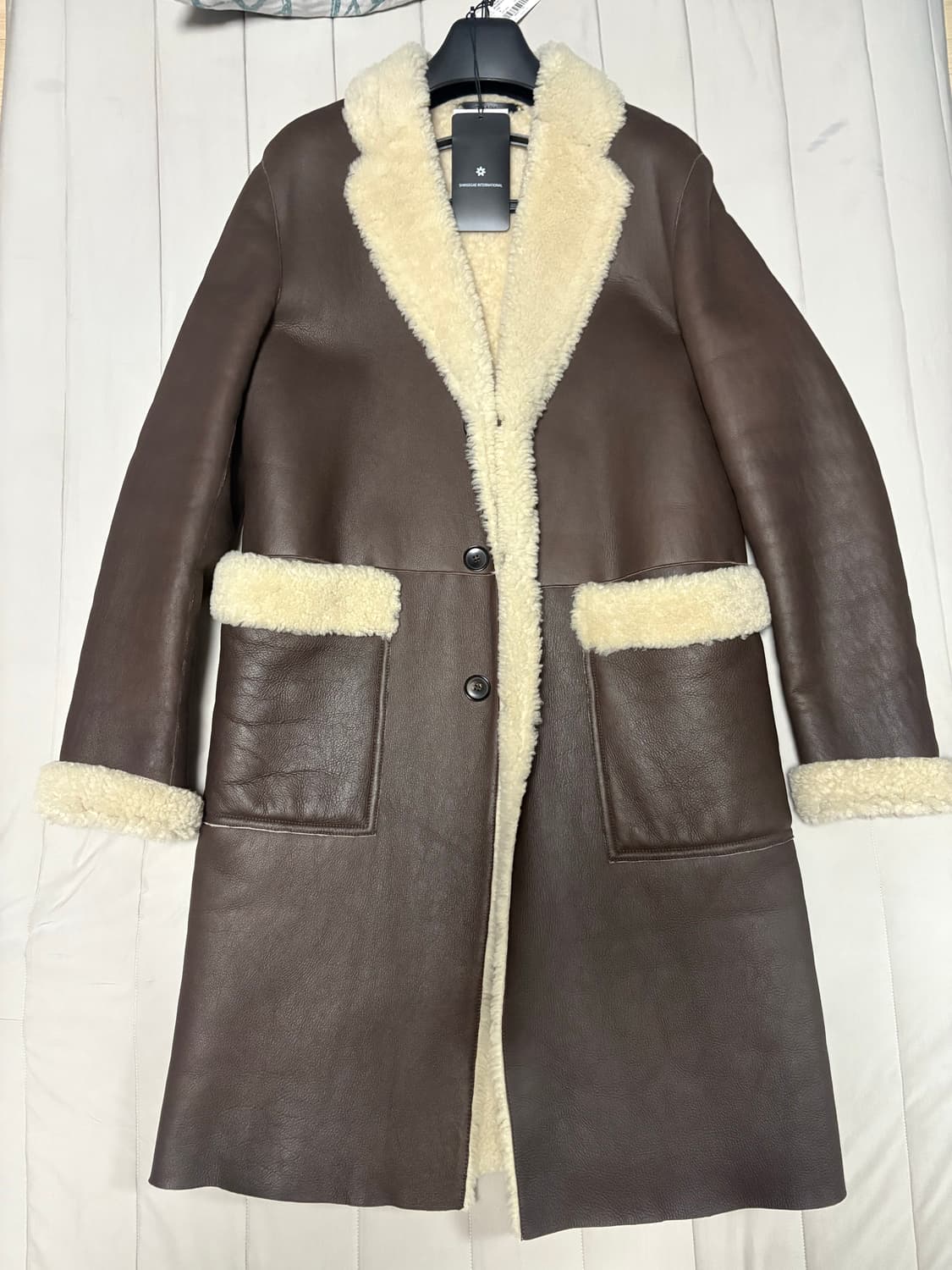 폴스미스 가죽 롱 무스탕 M 상품이미지1