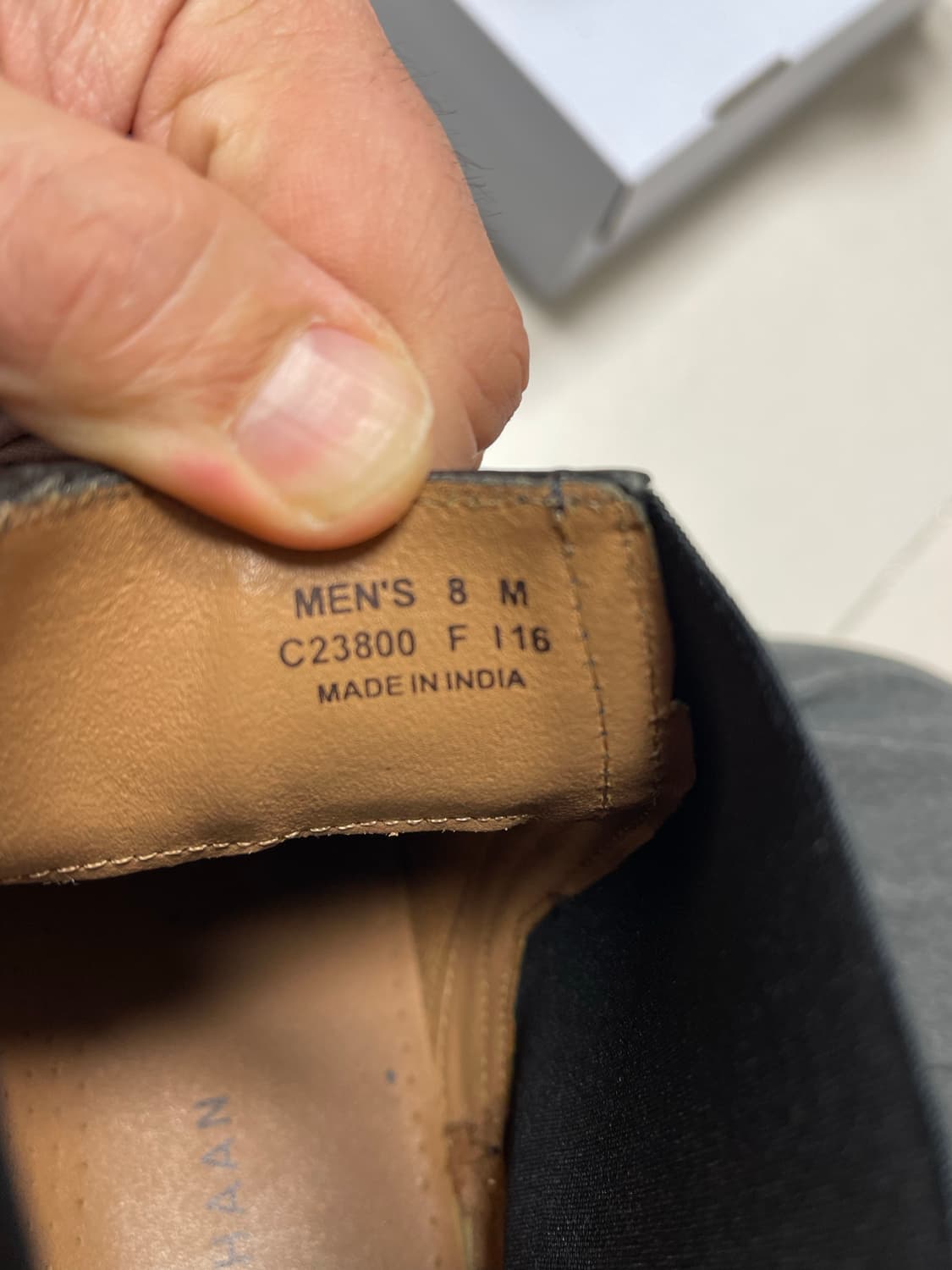 콜 한(Cole Haan) 첼시부츠 블랙 8M(260) 상품이미지6