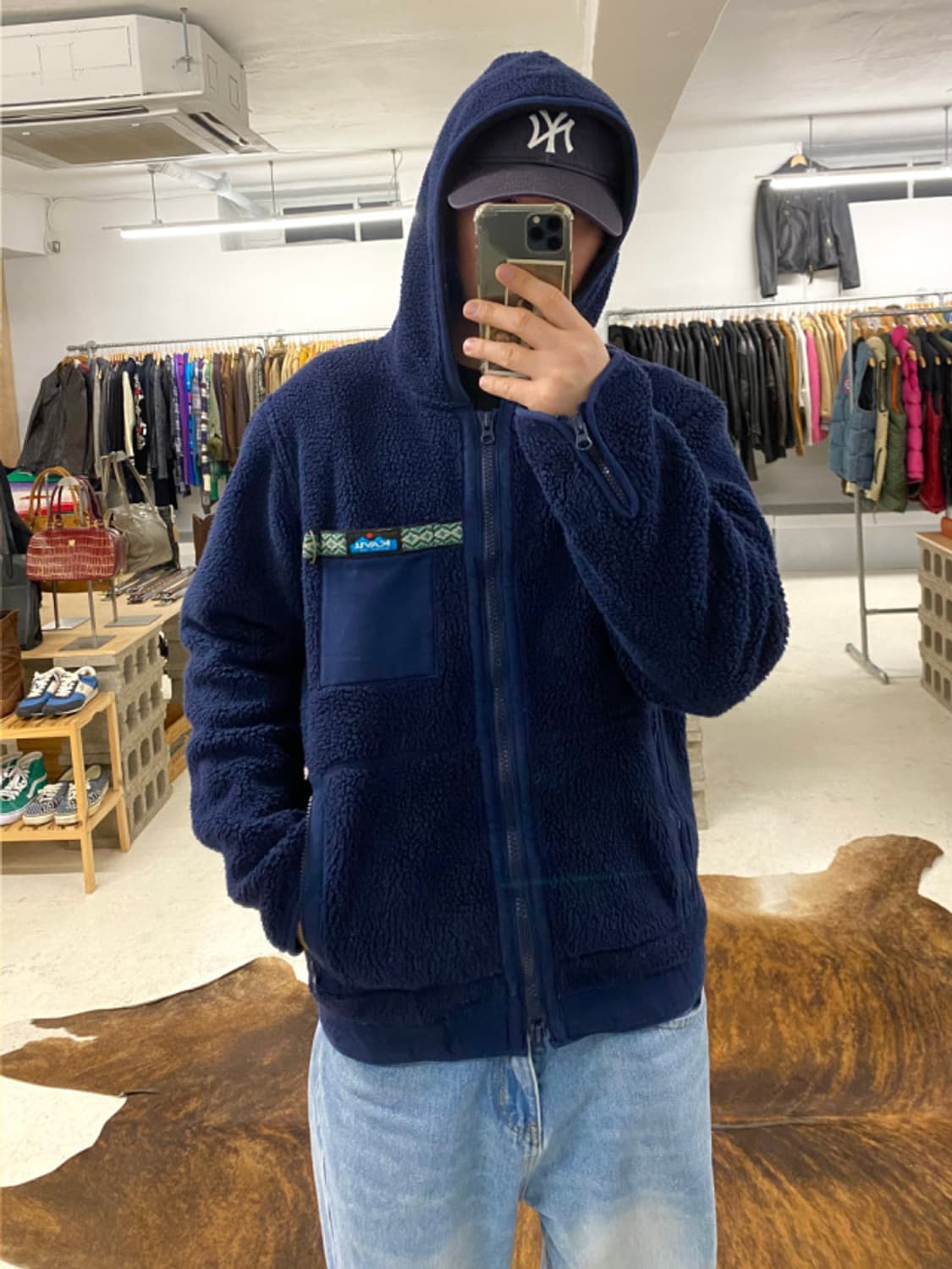 KAVU fleece jacket 카부 플리스 자켓 상품이미지1