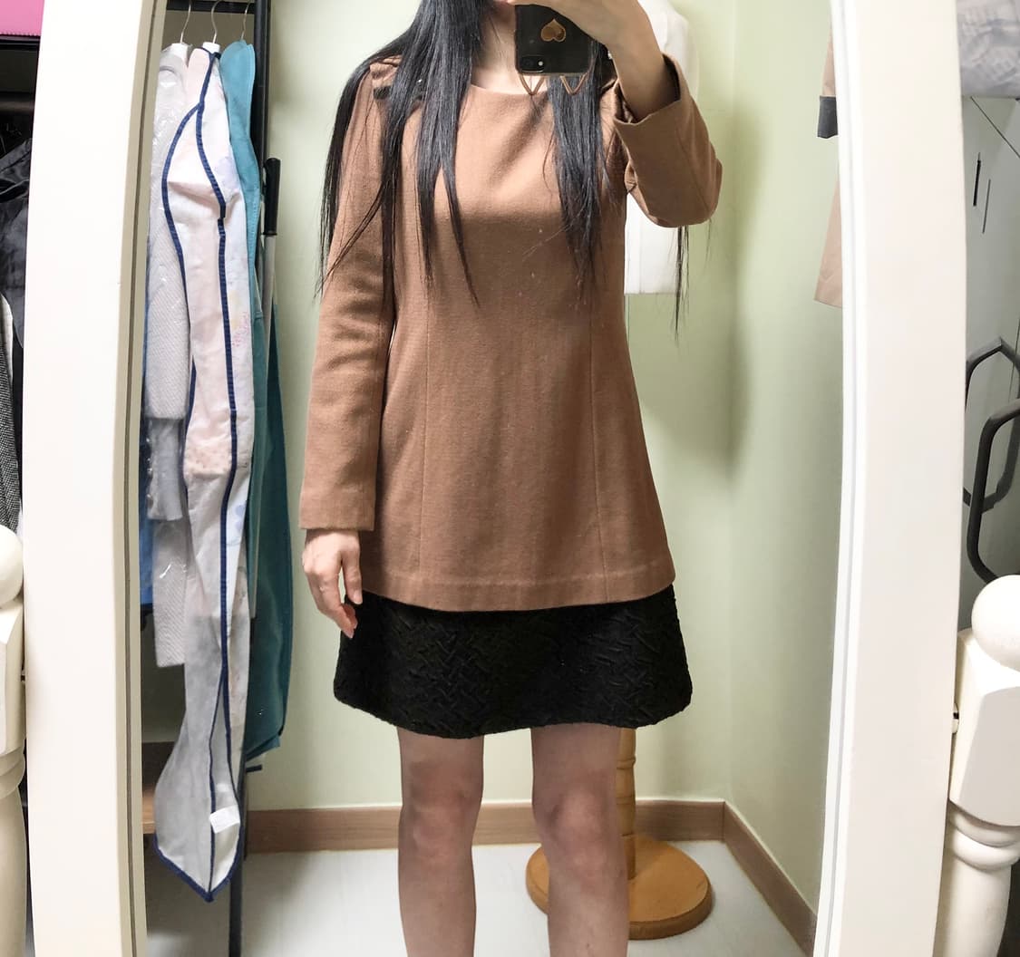  케네스레이디ㅡ 심플 원피스 55/상태최상/벨트포함 상품이미지3