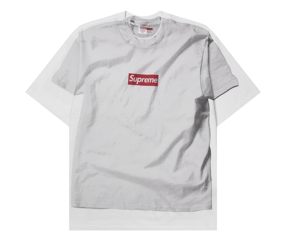 슈프림 x MM6 메종 마르지엘라 박스로고 티셔츠 상품이미지1