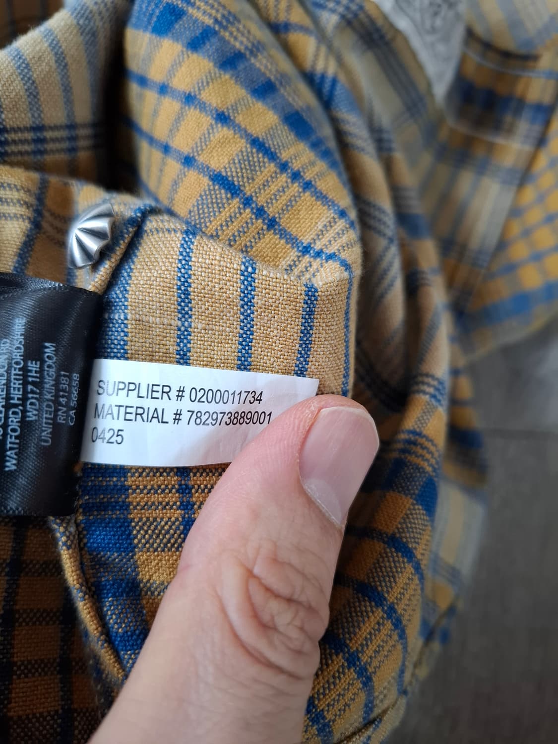 L 더블알엘 사우스투스 플래드 트윌 웨스턴 셔츠 상품이미지6