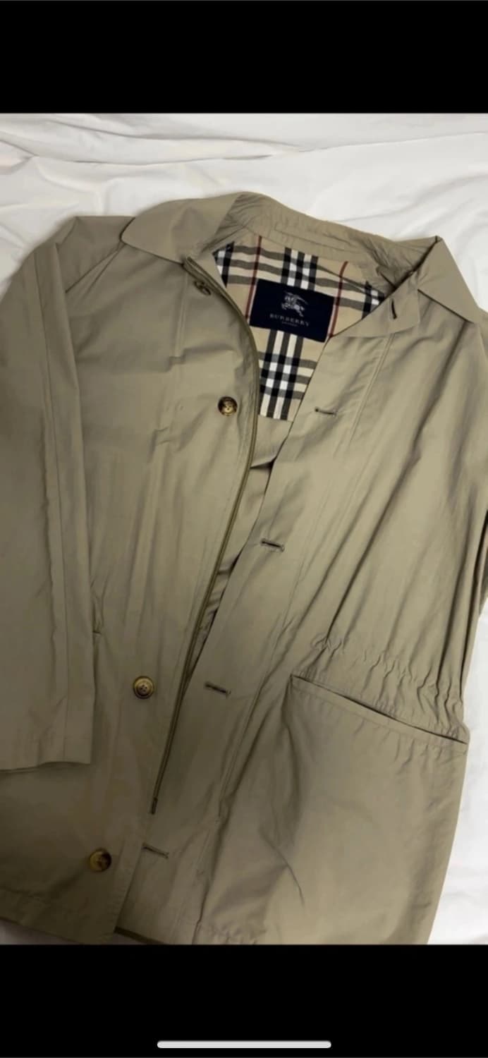버버리 간절기 시파리자켓 52사이즈  상품이미지1