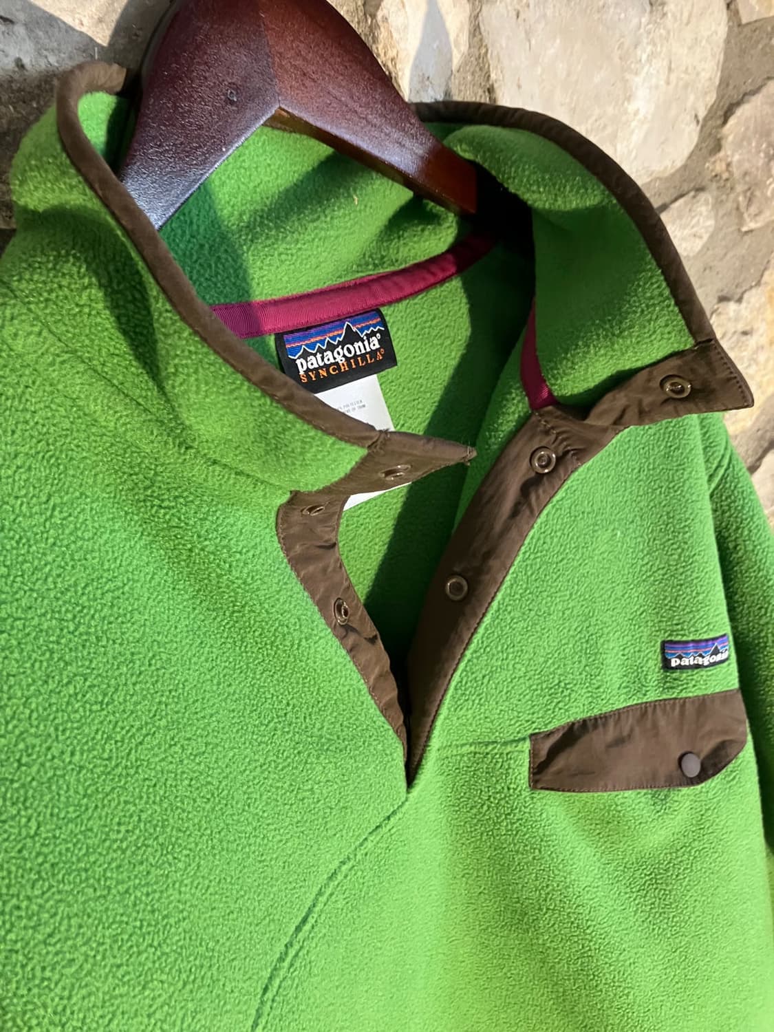 파타고니아 신칠라 스냅-T 그린 상품이미지4