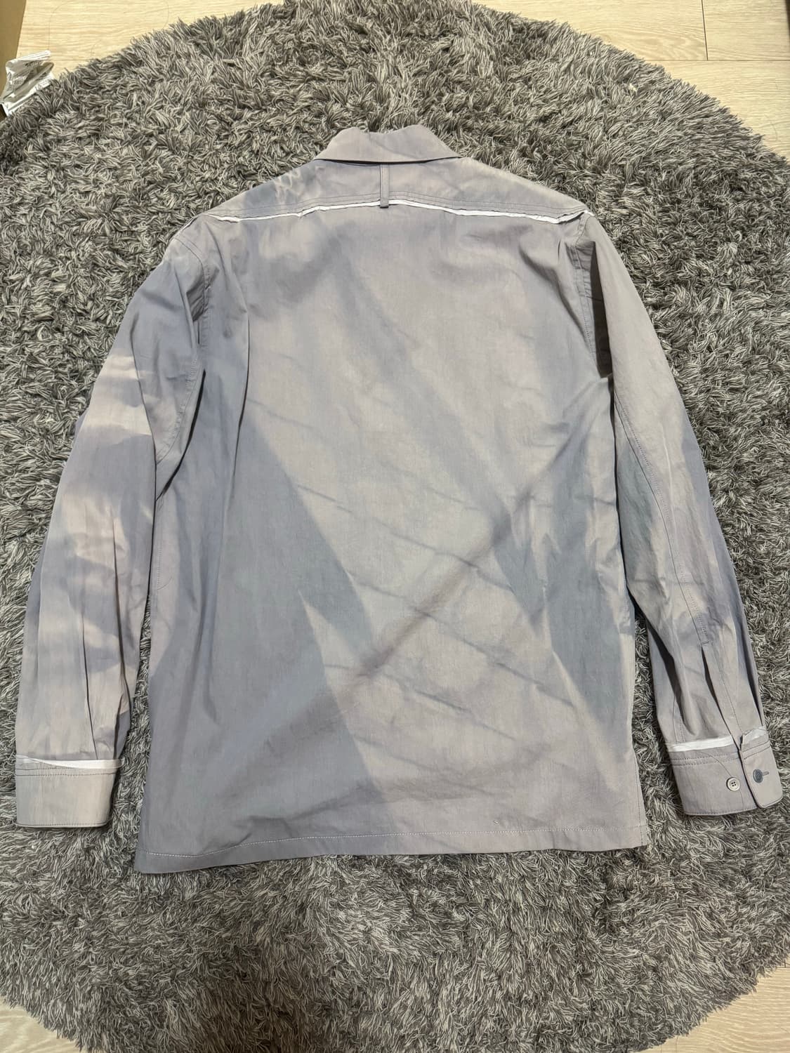 지용킴24ss sunbleaced shirts 상품이미지5