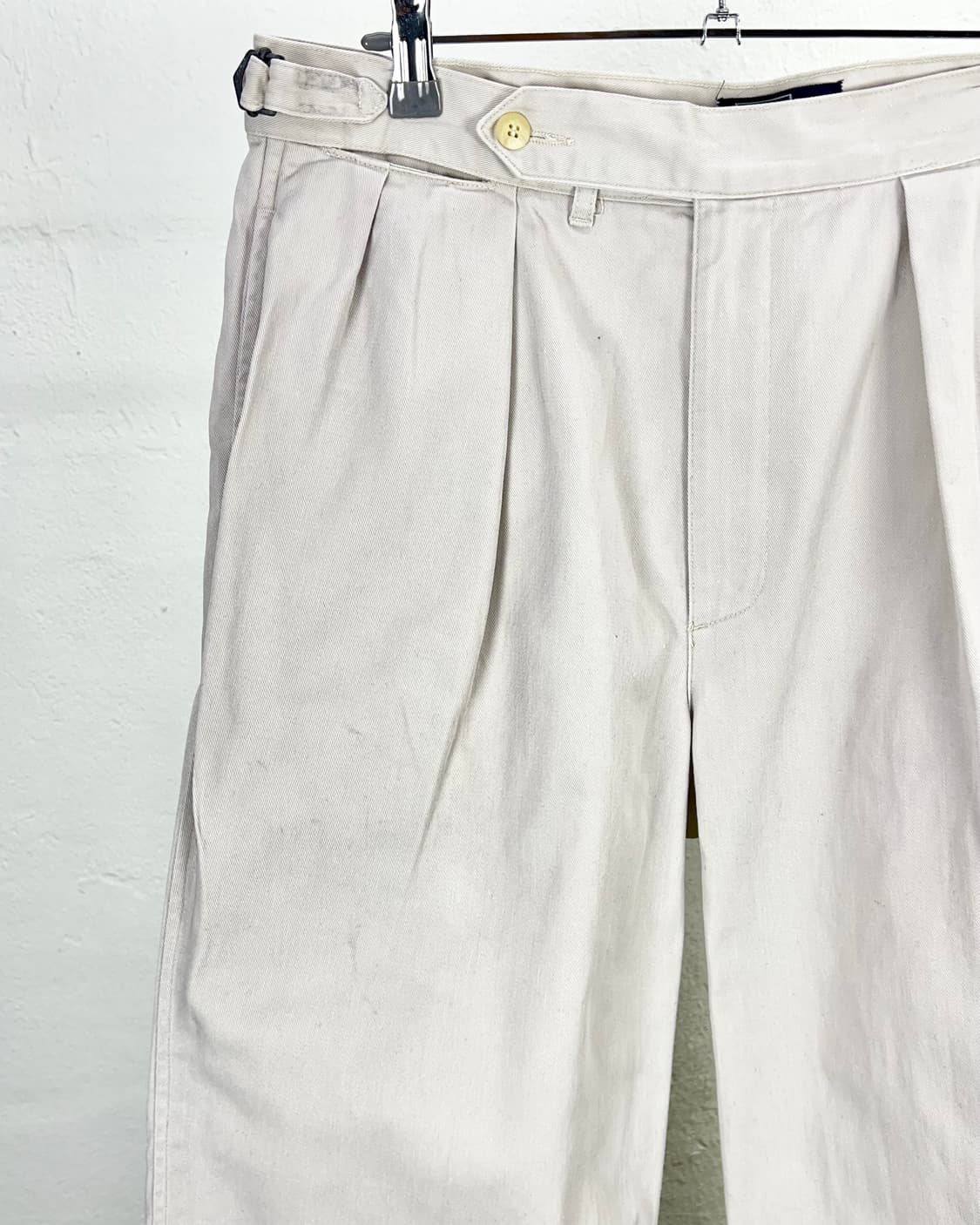 폴로 랄프로렌 90s 클라우드 댄서 더블 플리츠 치노 팬츠 상품이미지2