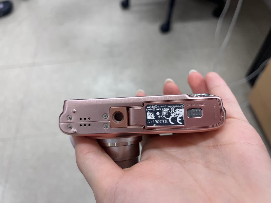 카시오 엑슬림 z400 핑크 상품이미지6