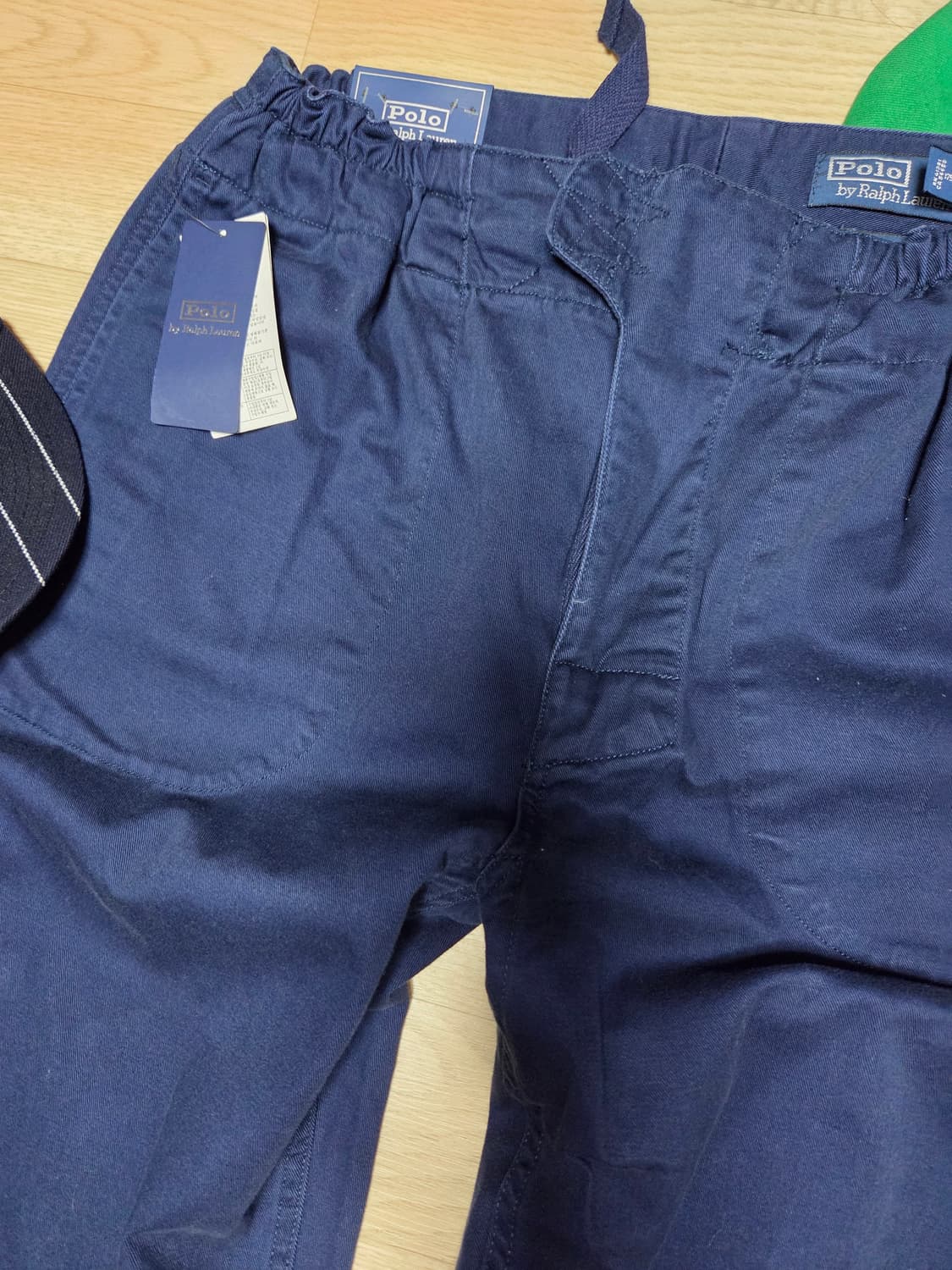 (새상품)POLO RALPH LAUREN 네이비 마린 스트링 팬츠 면바지 상품이미지2