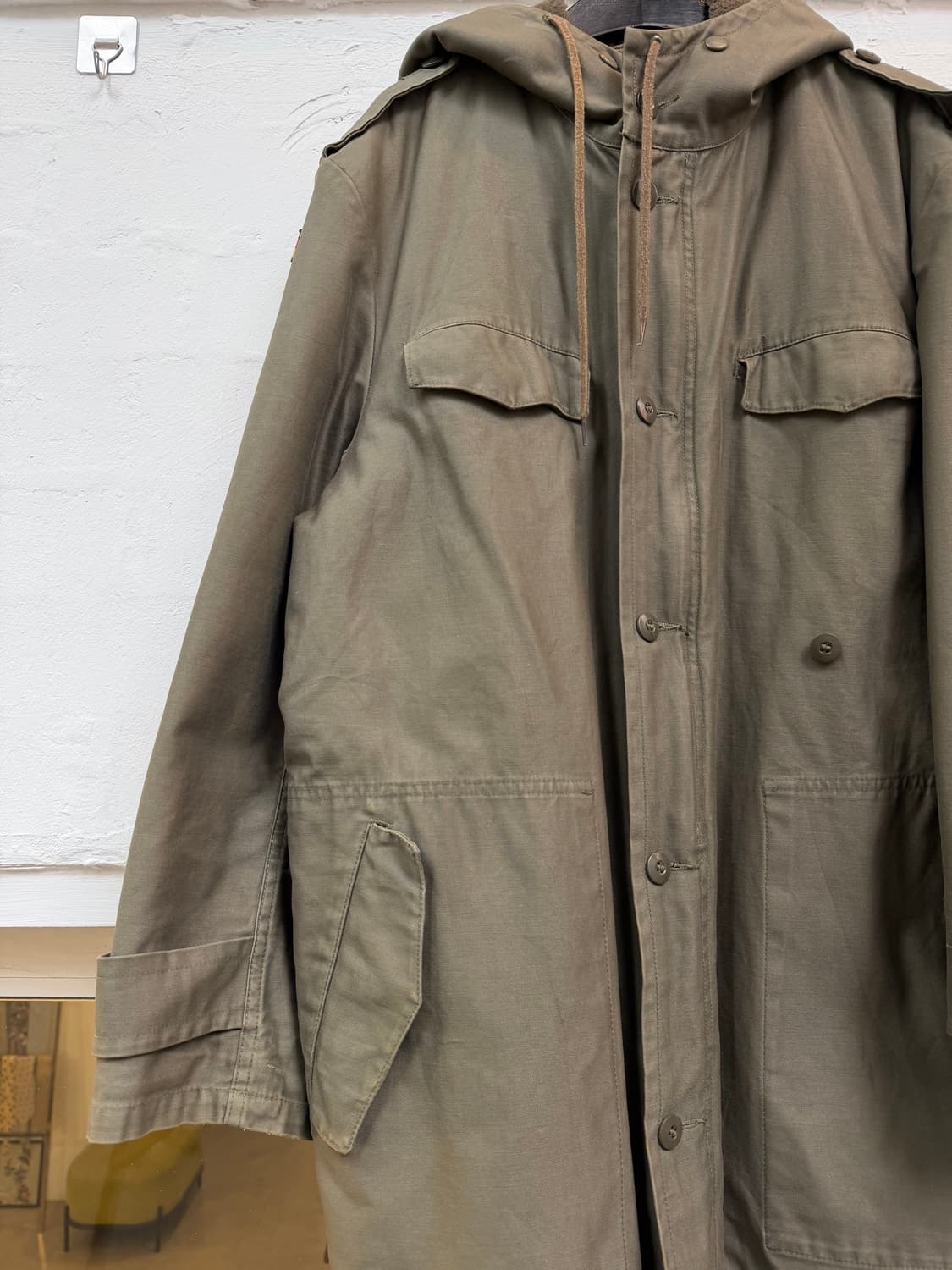 Military 80s 독일군 스노클 필드 파카 야상 L 상품이미지3