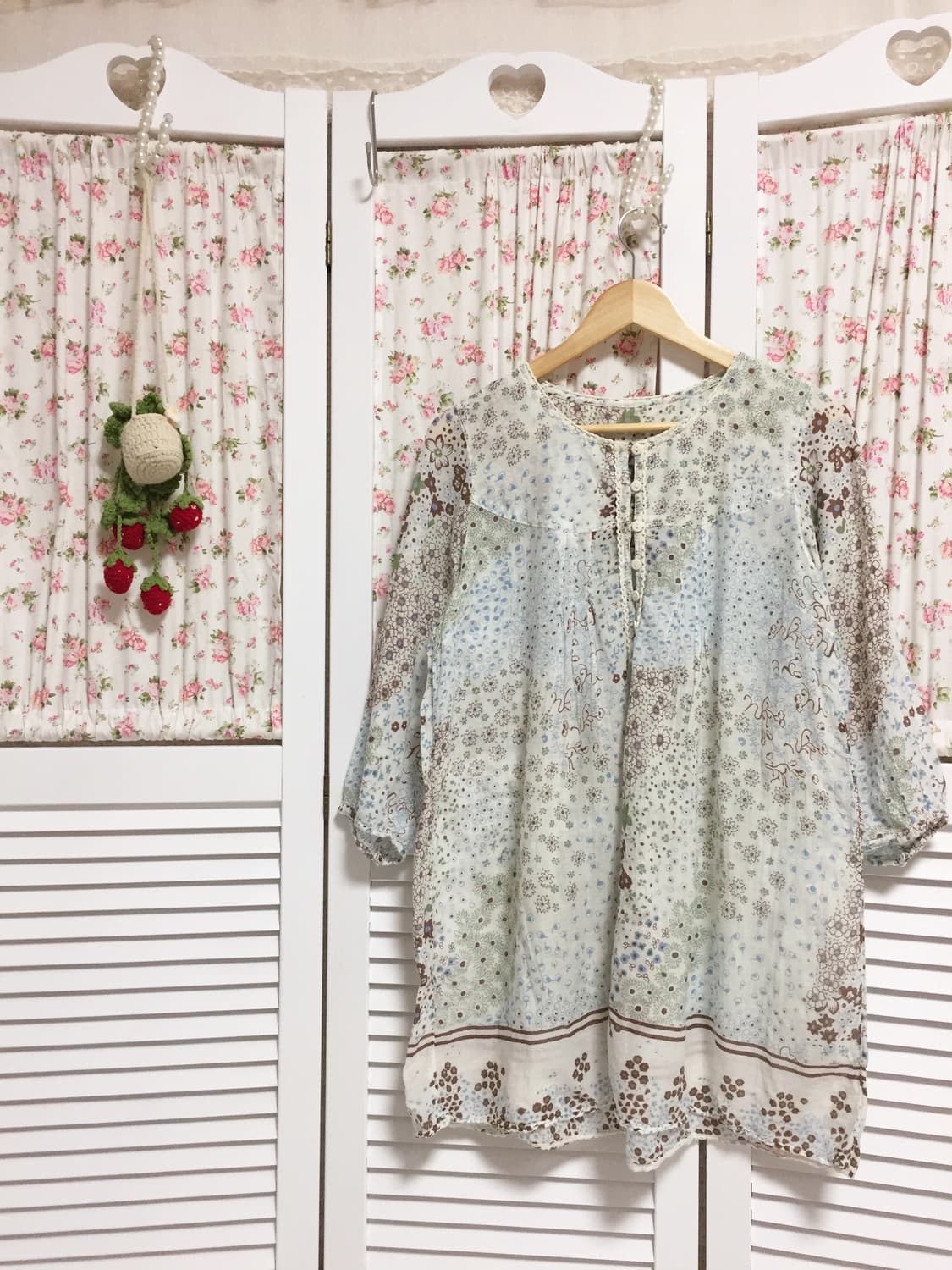 빈티지 하구미 블라우스 상품이미지1