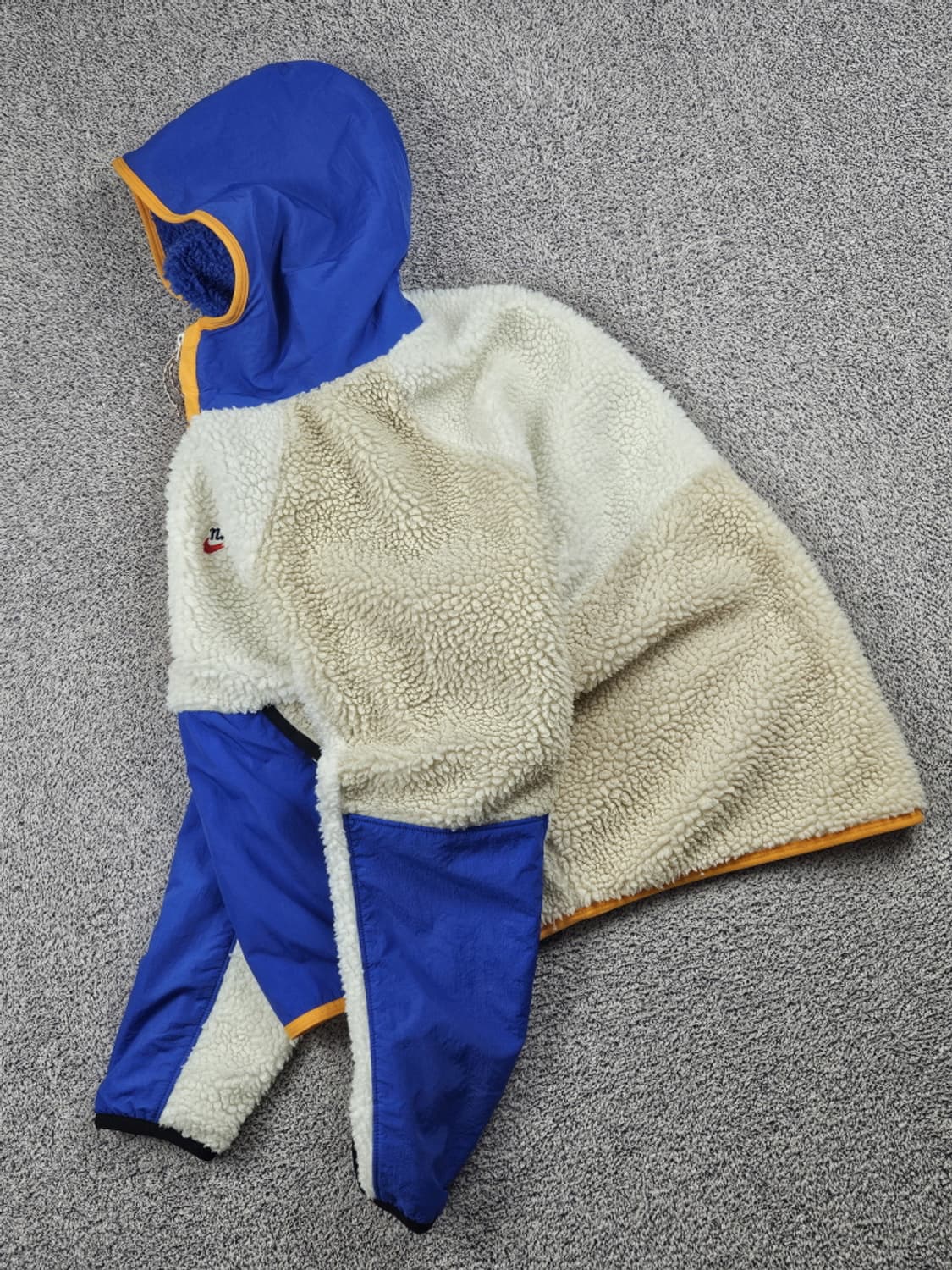 나이키 헤리티지 쉐르파 플리스 아노락 집업 ( L ) / 10160 상품이미지3