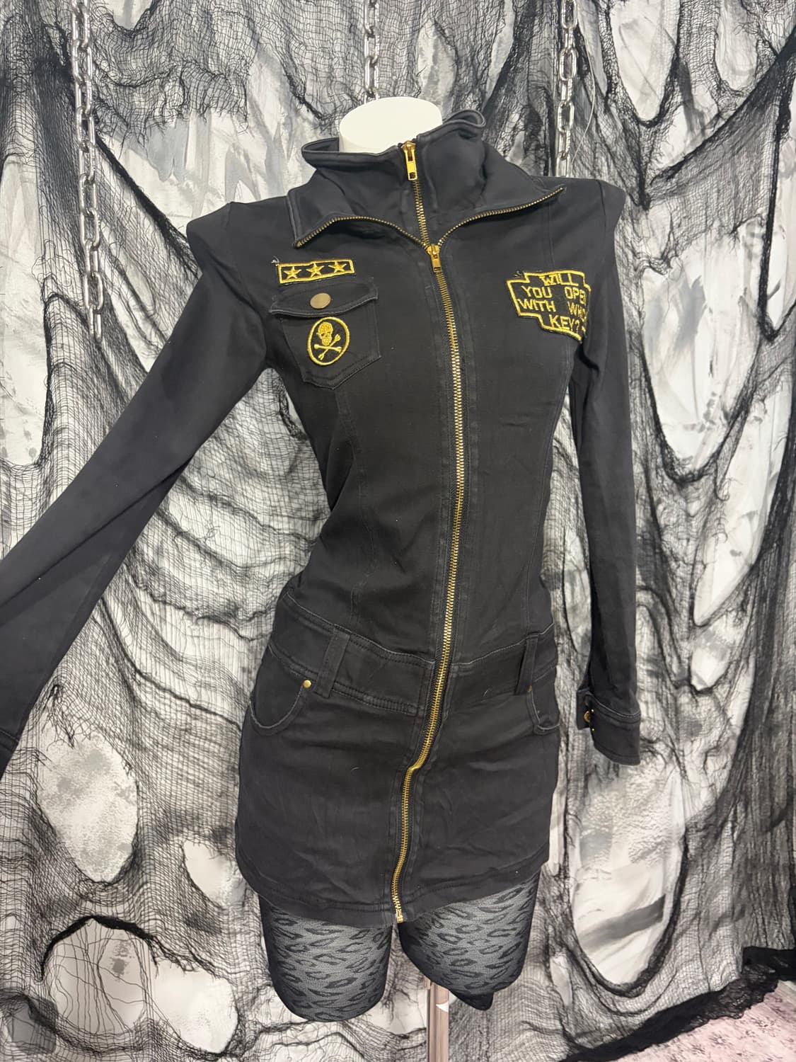 Gothic Layered washing One piece jacket  상품이미지8