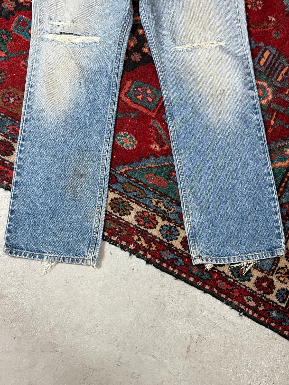 90's USA Made 빈티지 리바이스 517 오렌지탭 부츠컷 상품이미지7