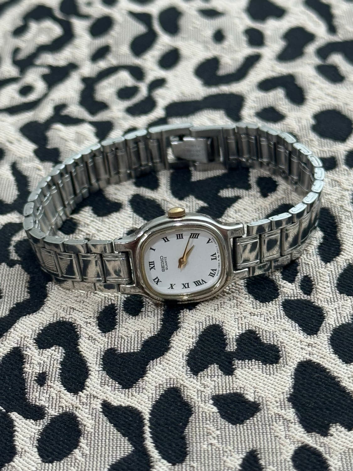 90s 빈티지 세이코 로마인덱스 쿼츠 상품이미지5