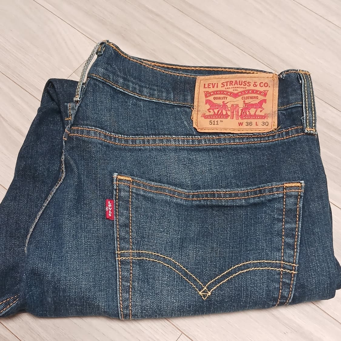 (36) 리바이스 511 청바지 데님 상품이미지3
