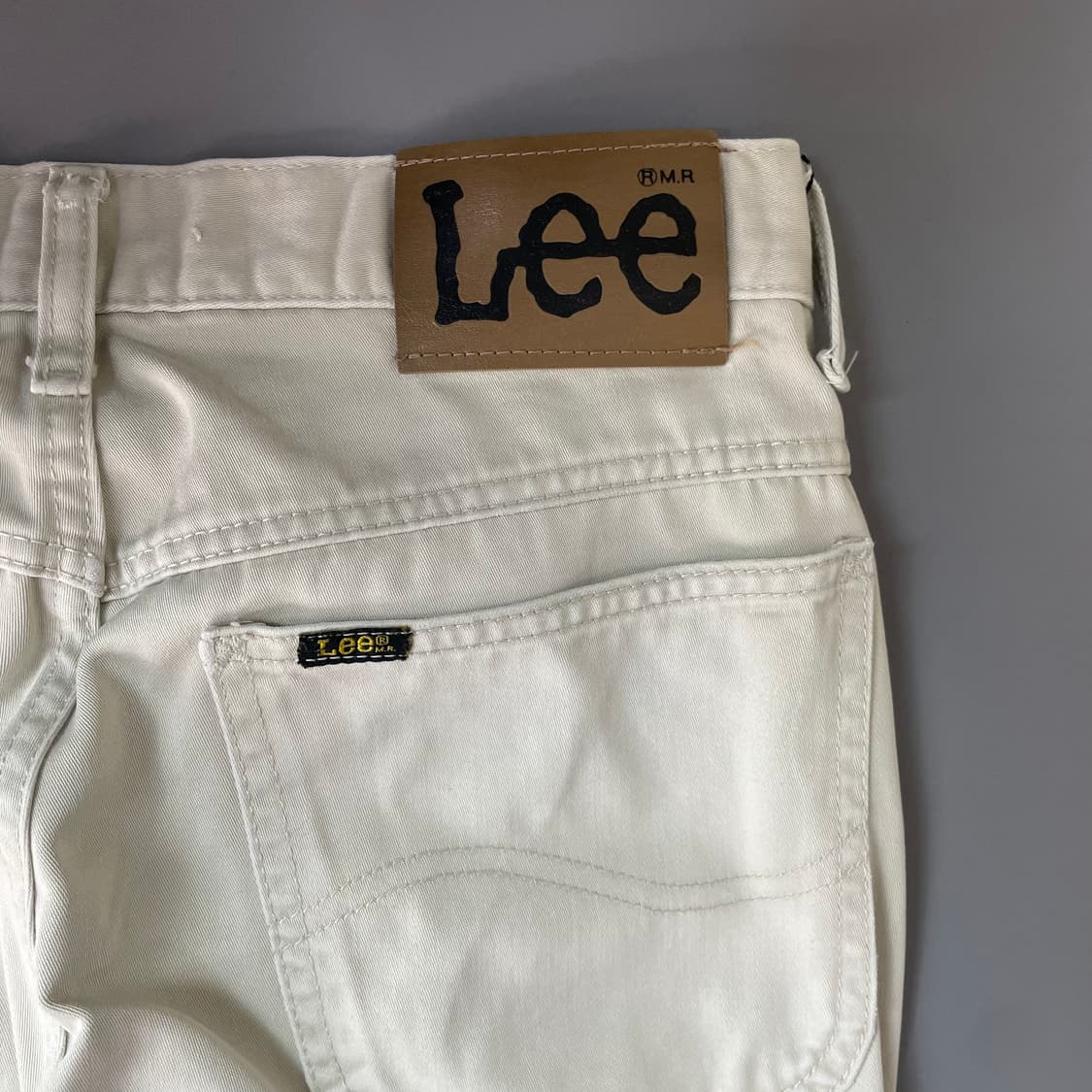 Lee 리 뉴웨스터너 화이트 코튼팬츠 상품이미지6