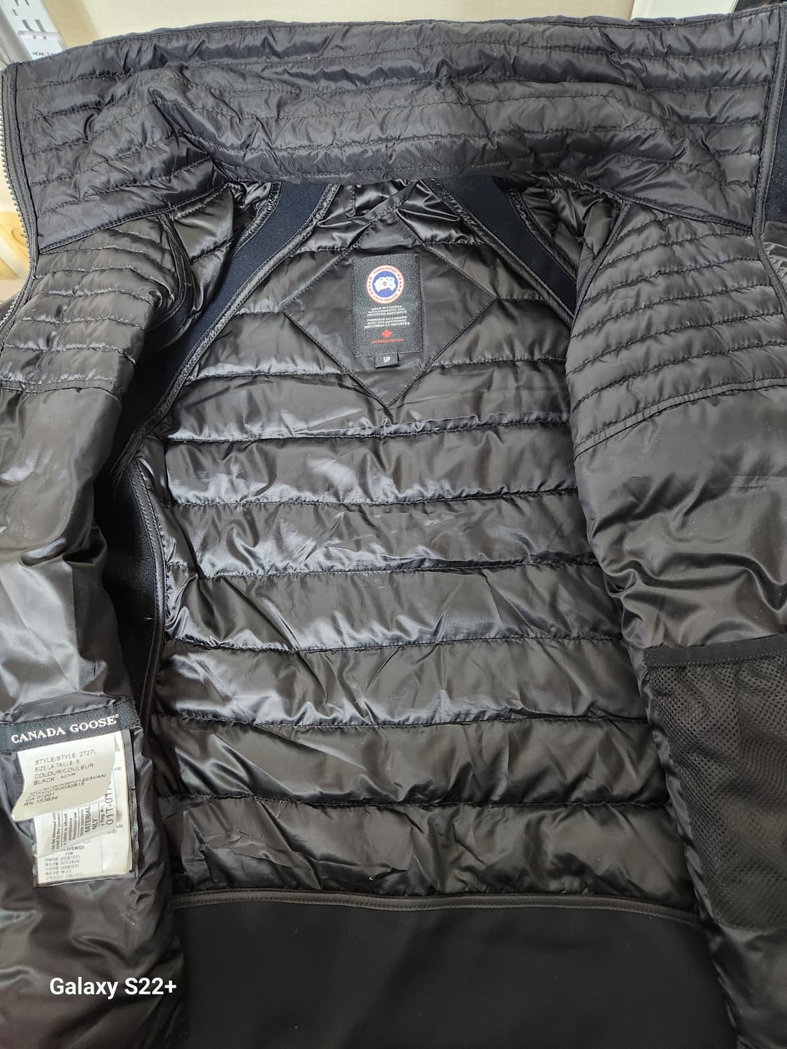 캐나다구스 여성 경량 패딩(S) 상품이미지6