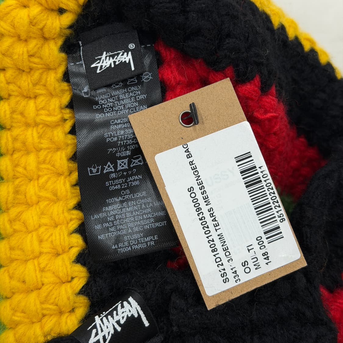 스투시 X 데님 티어스 메신저백 크로스백 가방 멀티 상품이미지5