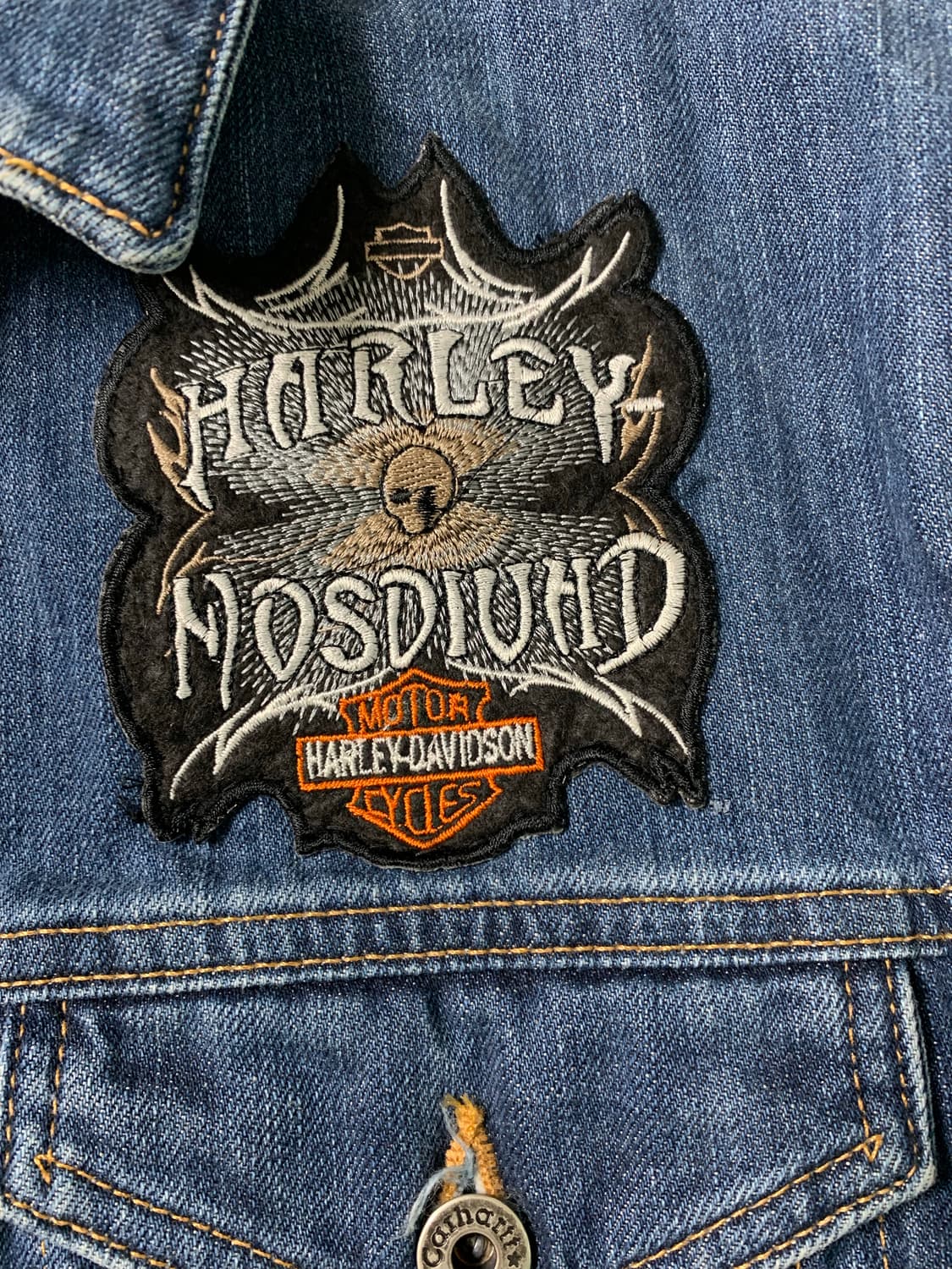칼하트 Carhartt x 할리 데이비슨 청자켓 상품이미지4