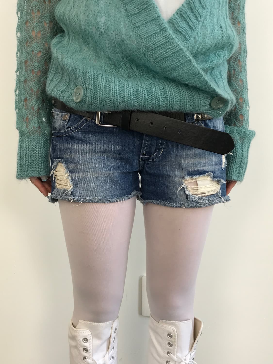 Jpn Y2k Denim mini pants 상품이미지3