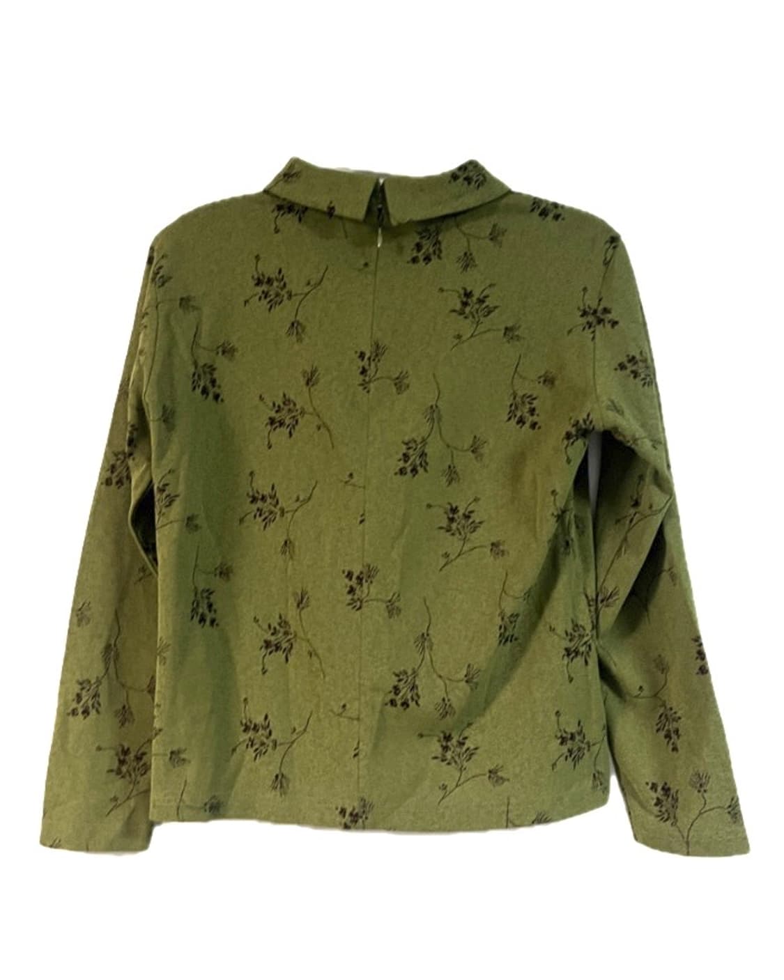 오리엔탈 플로럴 반폴라 티 상품이미지2