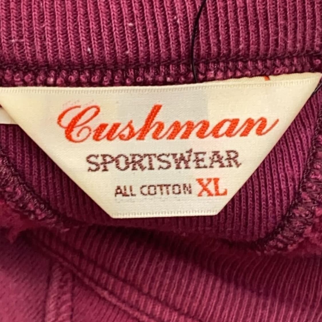 쿠쉬맨 40s Sigmal Sigma Sigma 코튼 스웻셔츠 XL 상품이미지4