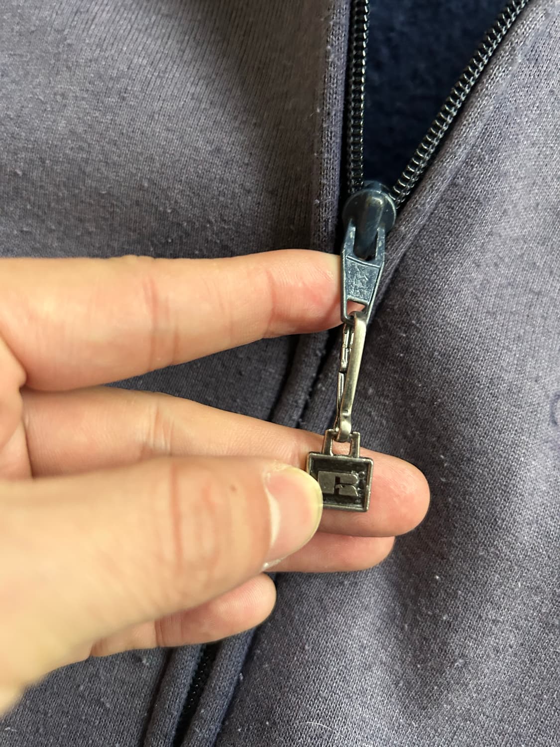 90‘s USA 러셀 썬페이드 후드집업4XL 상품이미지5