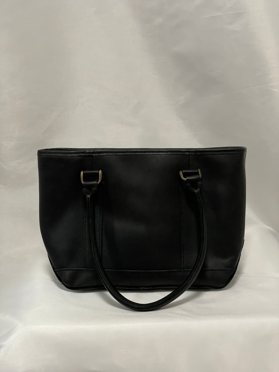 [D.O Archives] 90s 엘엘빈 토트백 미디움 - 블랙 레더 상품이미지1