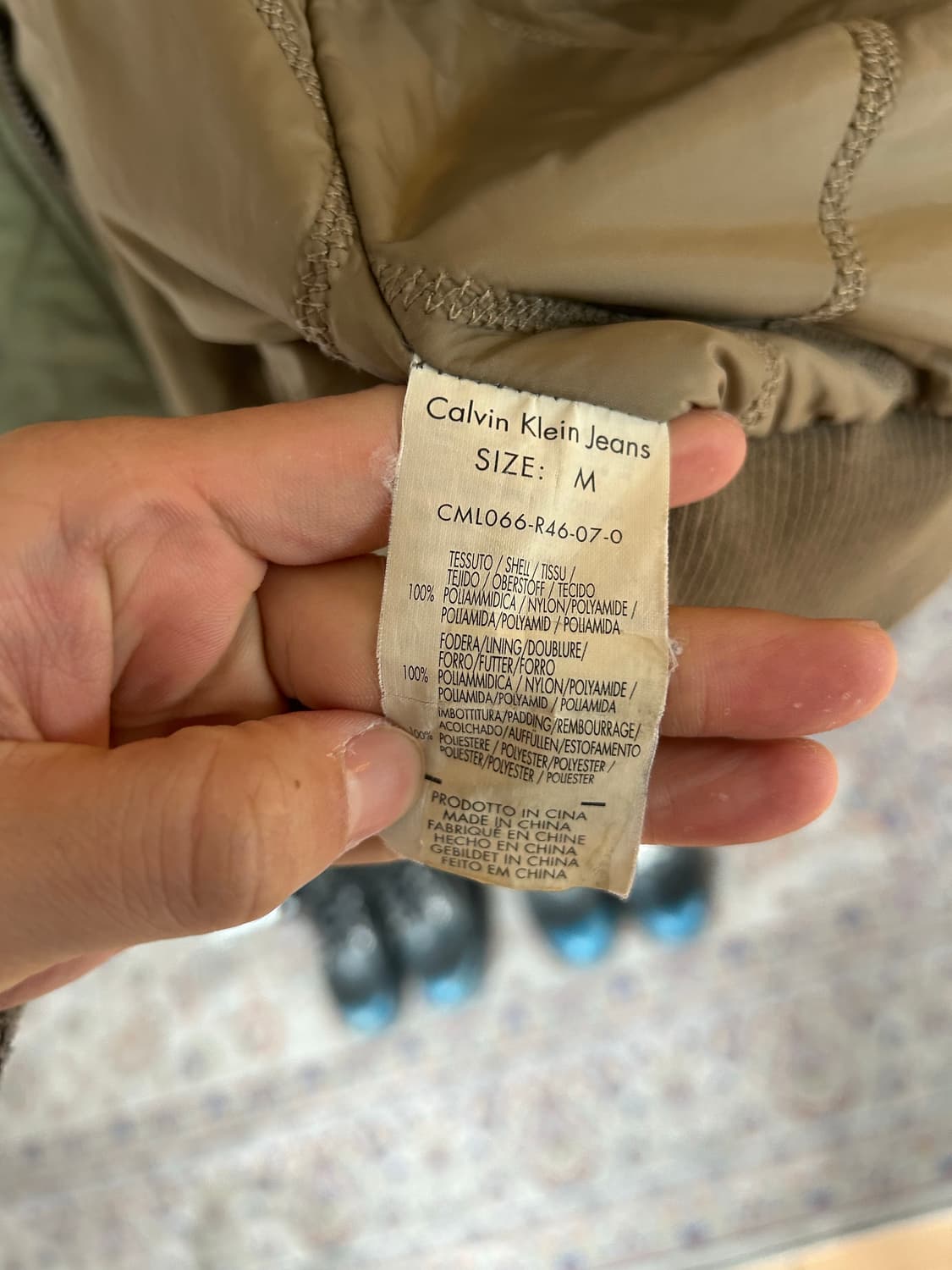 00‘s 켈빈클라인진스 멀티포켓봄버 상품이미지6