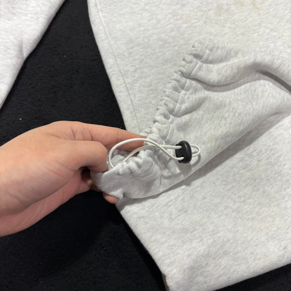 S 스컬프터 멜란지그레이 와이드 복싱 스웻팬츠 상품이미지4