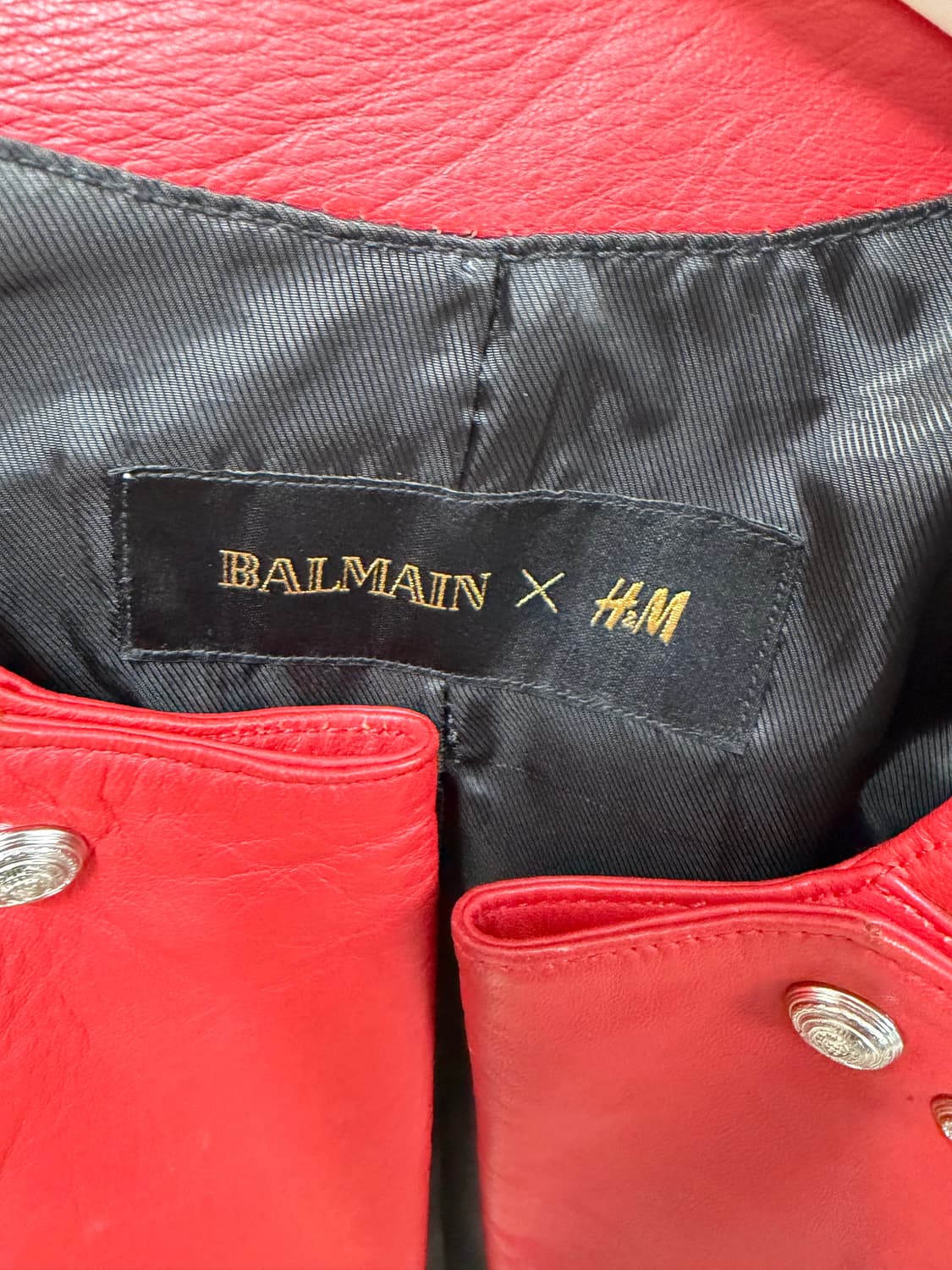 H&M 발망 라이더 자켓 48  상품이미지2