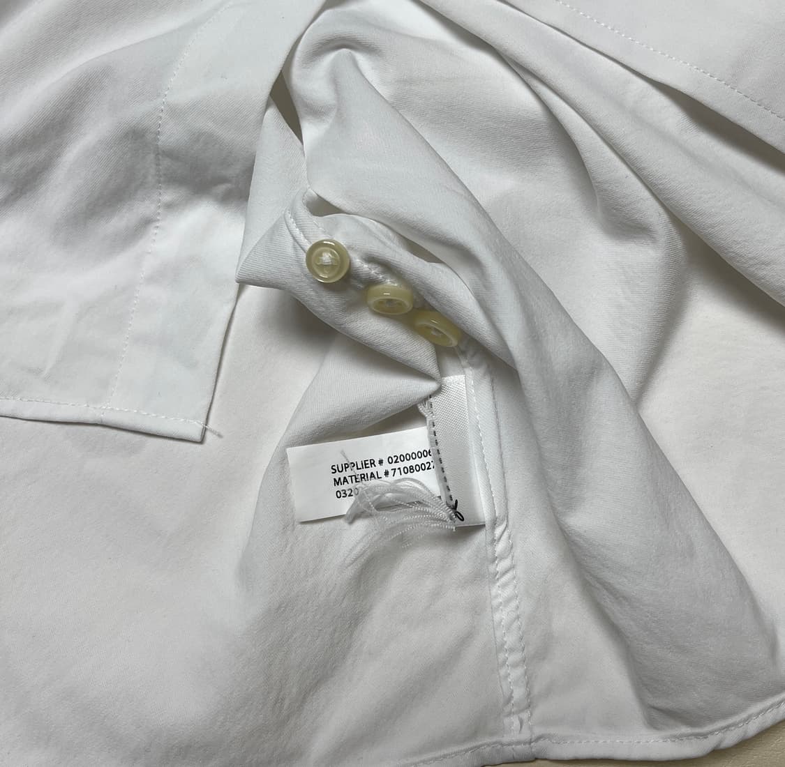 폴로 랄프로렌 클래식핏 퍼포먼스 화이트셔츠 XL 상품이미지4