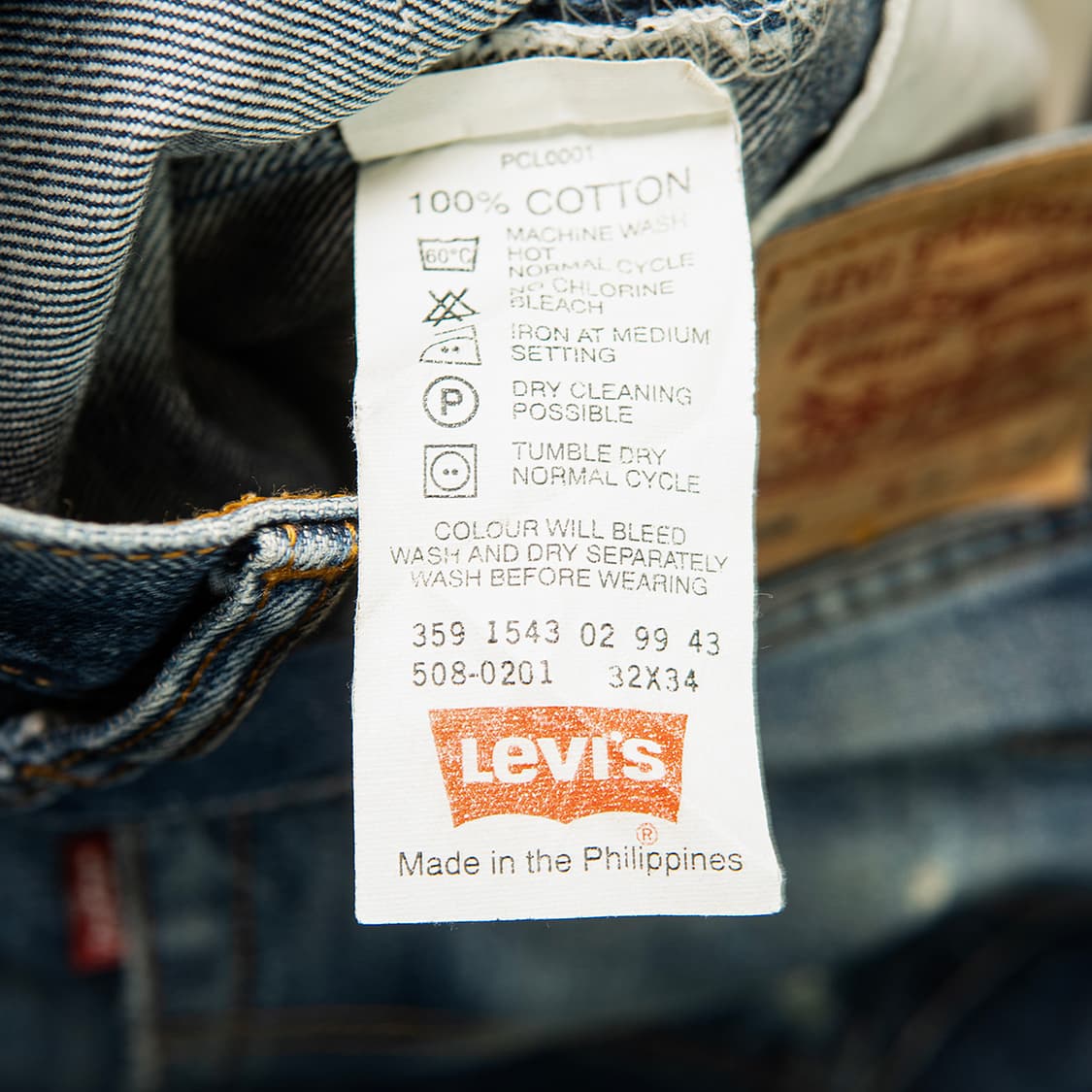 [31] 90s 리바이스 필리핀메이드 508-0201 데님팬츠  상품이미지9