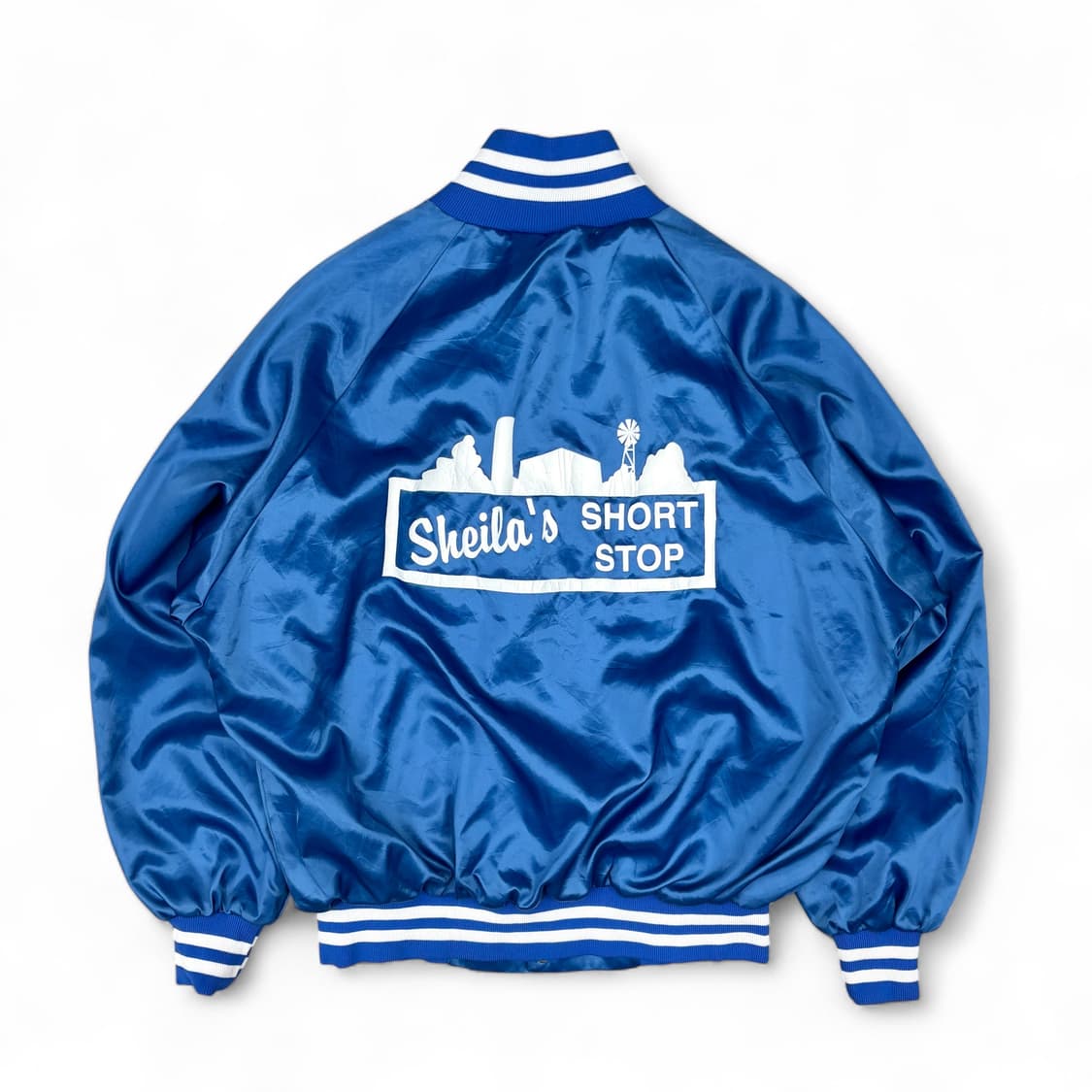90's Sheila's Short Stop 사틴 자켓 상품이미지1