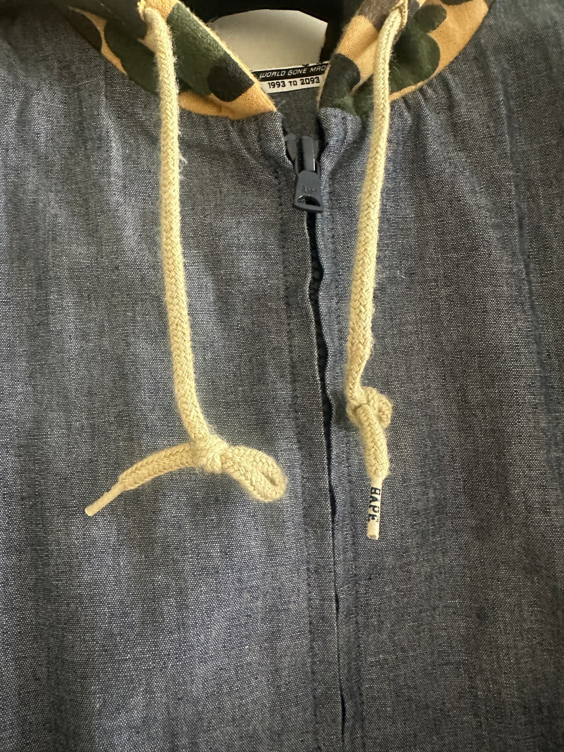 BAPE SHIRT JACKET GREY 상품이미지6