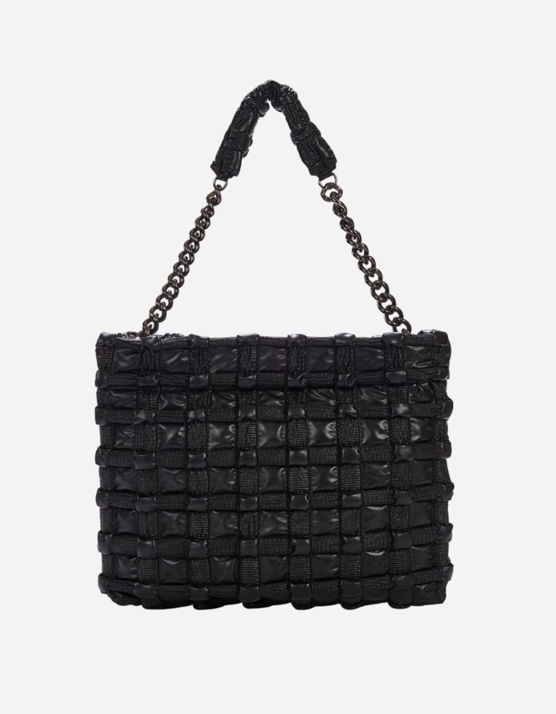 콰니 My Puffy Fluffy Bag 블랙 체인백 상품이미지1