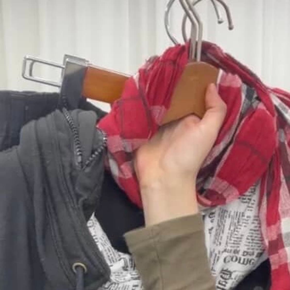 레드체크 와투케 세트 상품이미지1