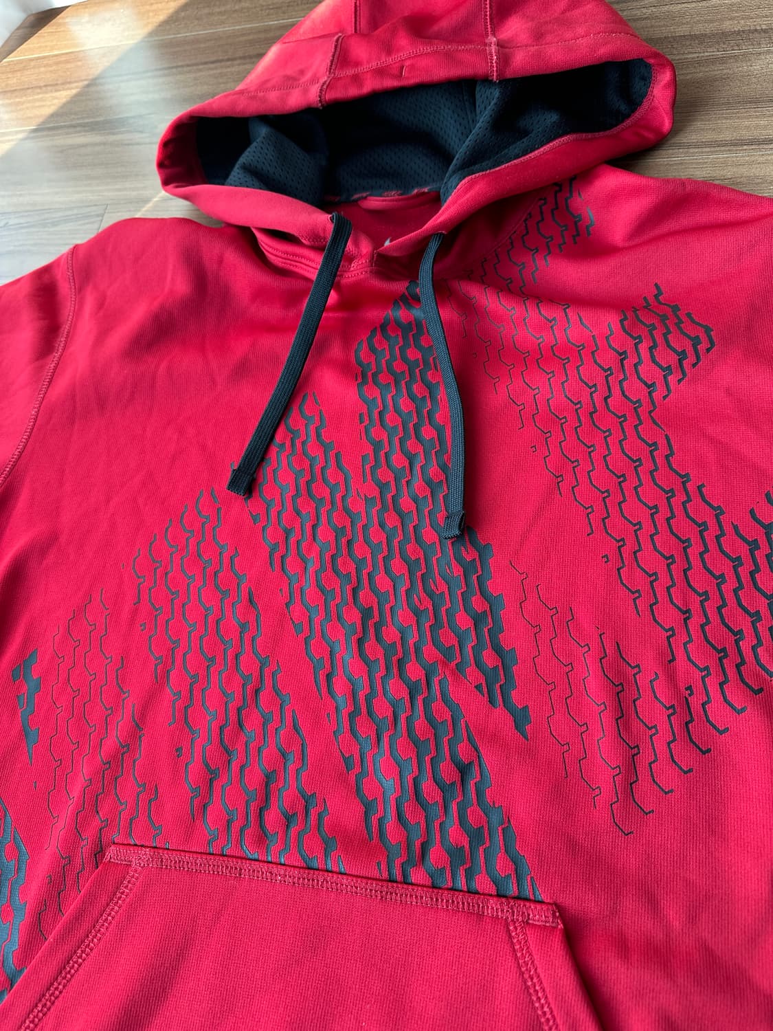 나이키 써마핏 기능성 후드티 레드 M 상품이미지4