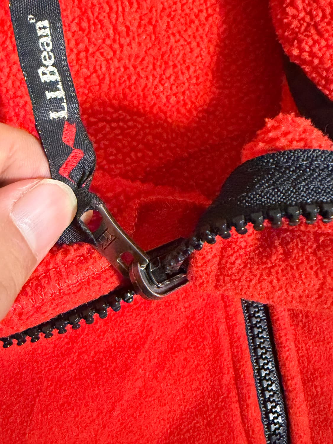 90s 엘엘빈 USA 플리스 베스트 상품이미지9