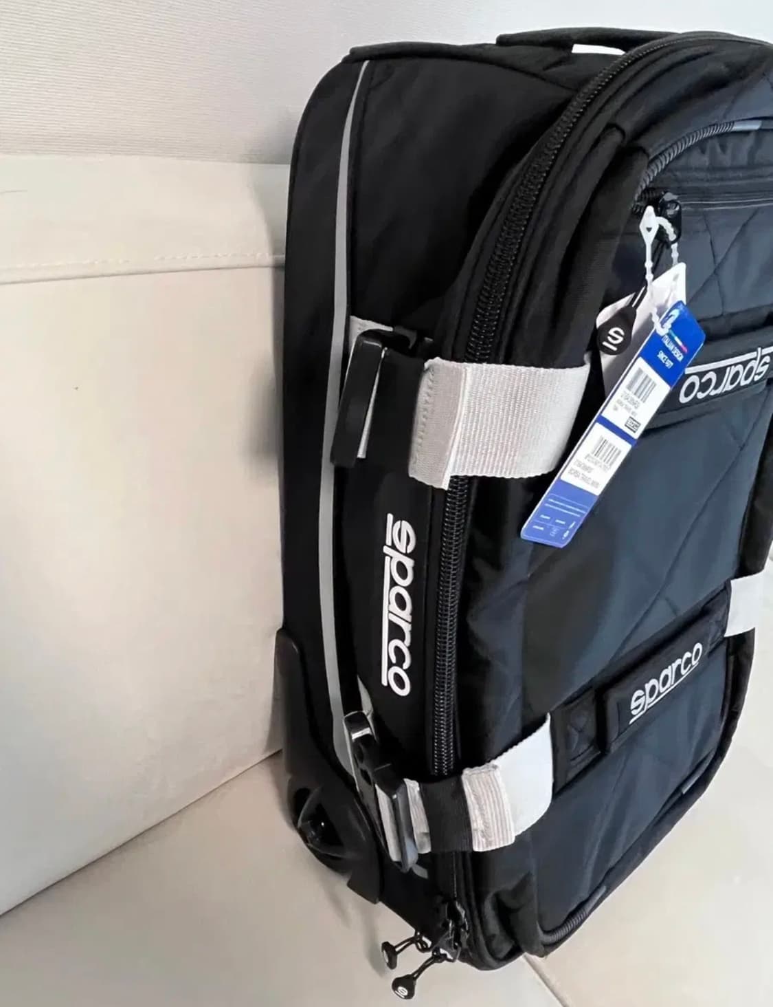 스파르코 여행 캐리어 블랙실버 55 새상품 상품이미지2