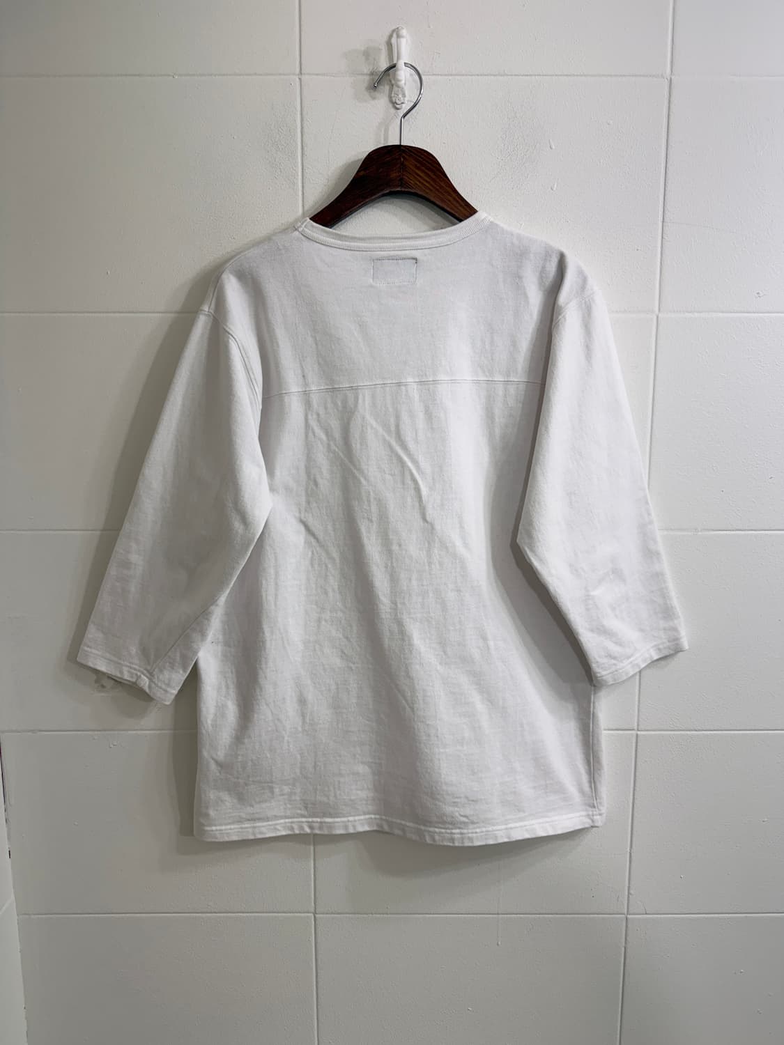 스투시 핑크 로고 7부 티셔츠 상품이미지7