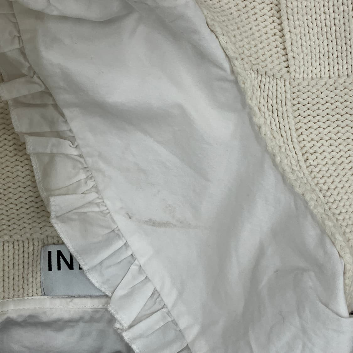 가니 코튼 로브 니트 가디건 상품이미지10