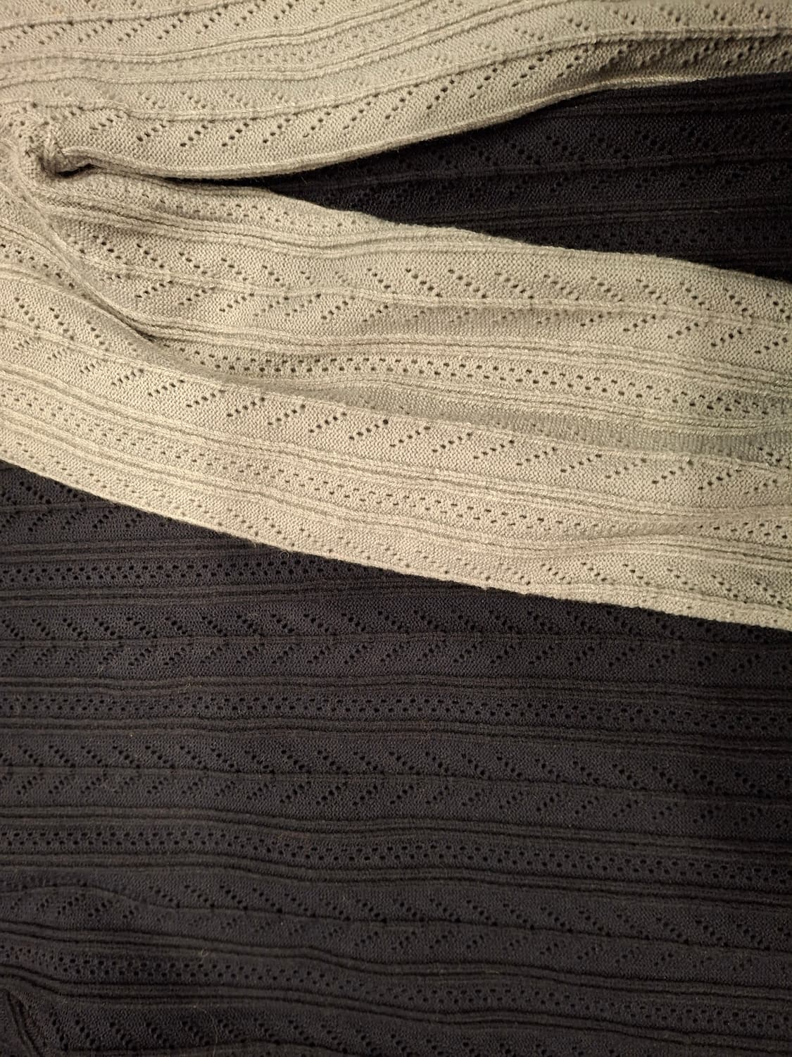 (마지막특가) 피그먼트 반목폴라 패턴니트 새상품 상품이미지4