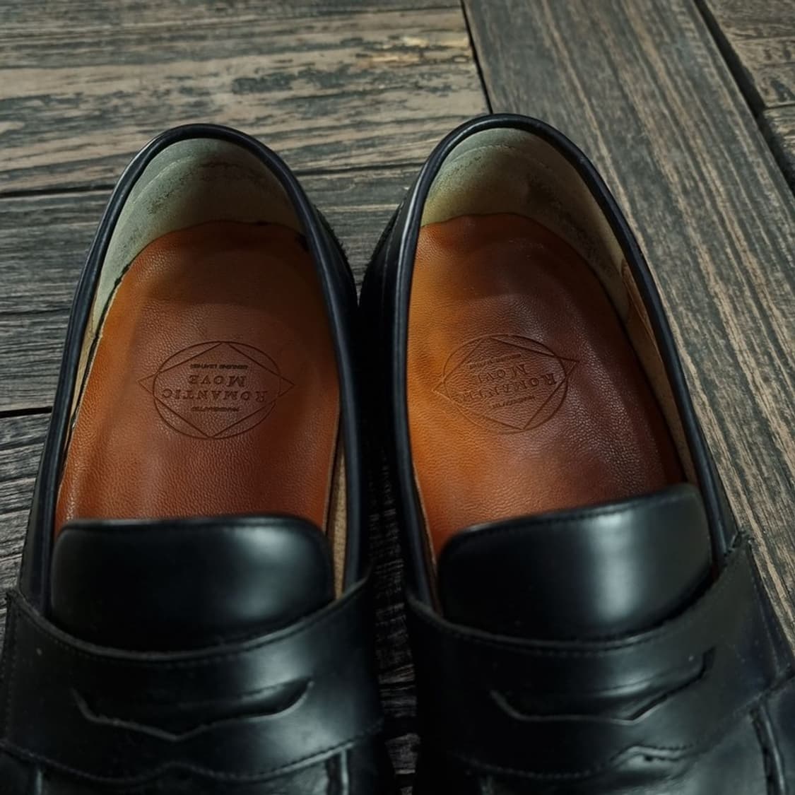 [로맨틱무브] 레더 페니 로퍼 블랙 M18597 상품이미지10