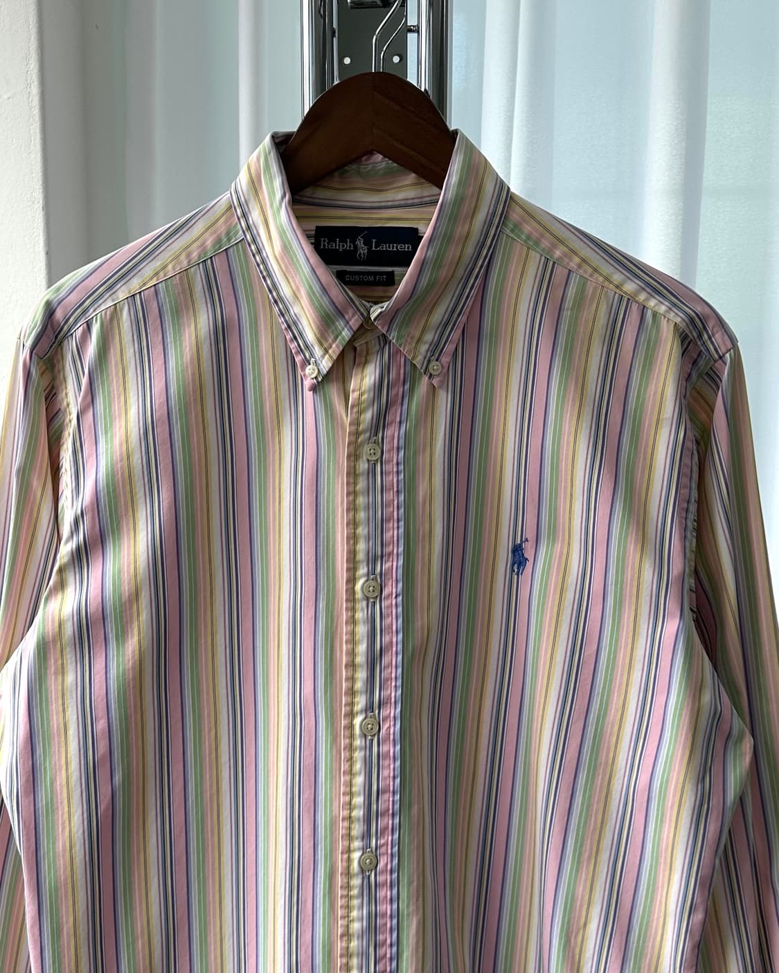 [M-L]폴로 랄프로렌 커스텀핏 스트라이프 셔츠 상품이미지4