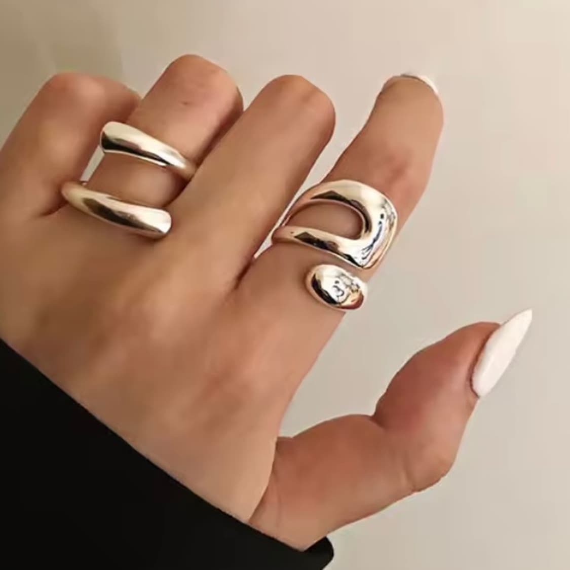 리퀴파이드 핑거링 반지 상품이미지3