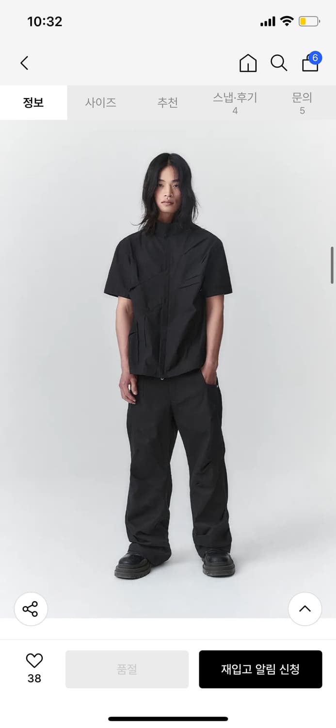 PINTUCK WIDE PANTS BLACK 상품이미지2