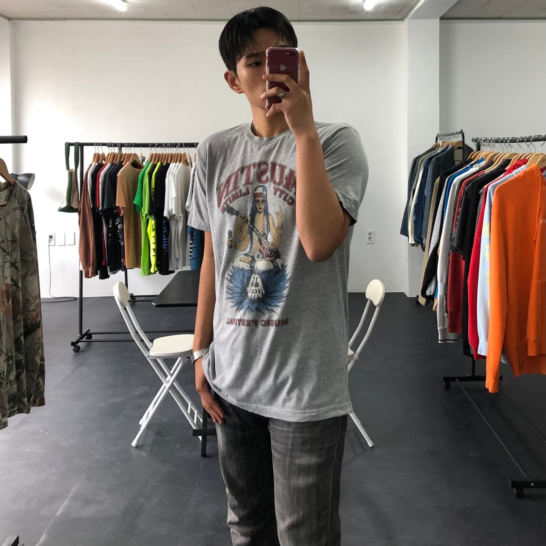 빈티지 오스틴 페스티벌 티셔츠 상품이미지4