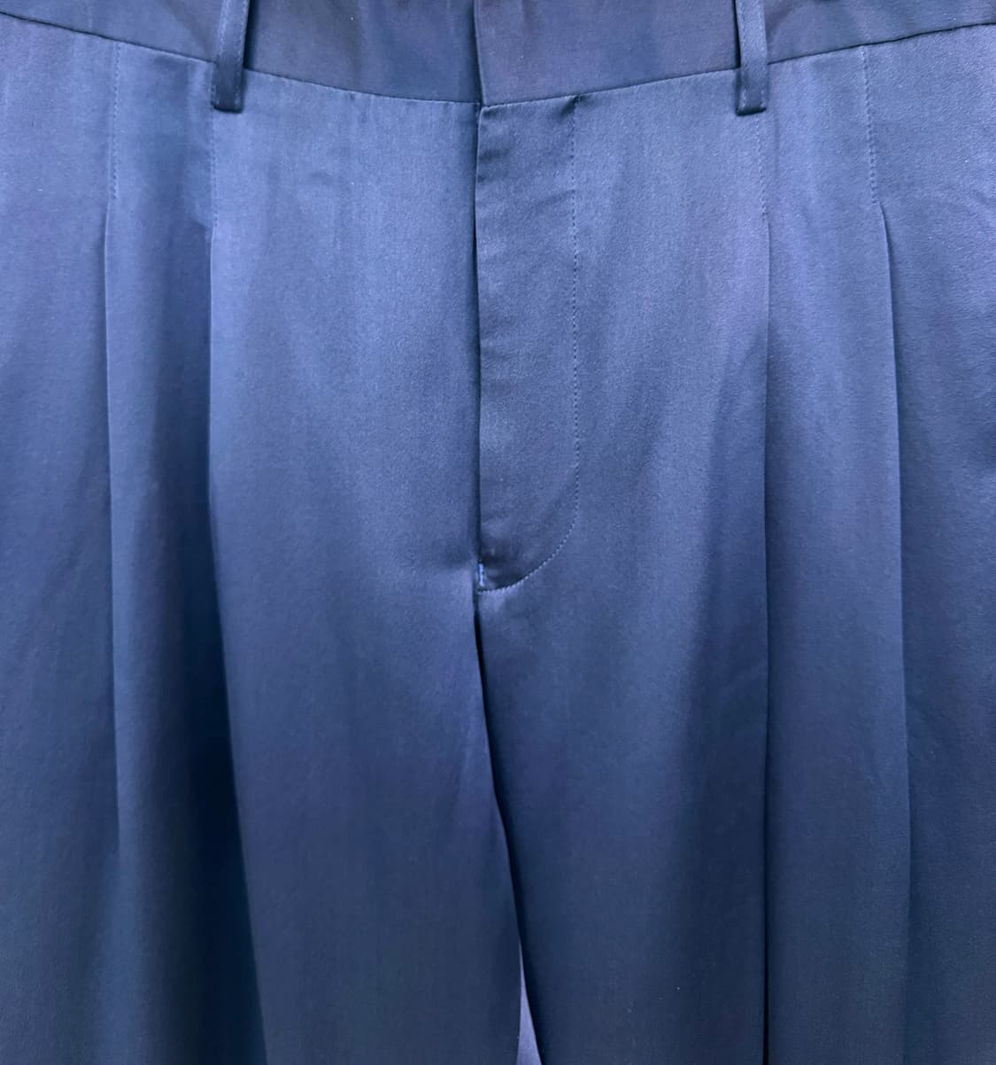 JOHNLAWRENCESULLIVAN 존로렌스설리반 투턱 실크 슬랙스 3 상품이미지3